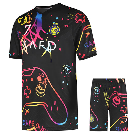 Al-Nassr Fußball Trikot Set Ronaldo - Gaming Trikot Set