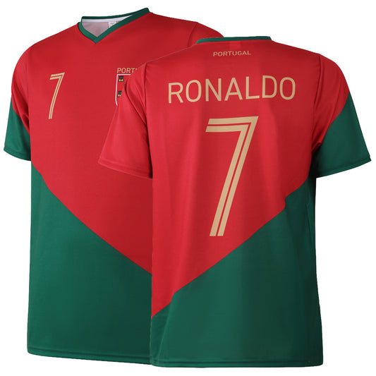 Portugal Fußball Trikot Set Ronaldo Heim - Kinder und Erwachsene